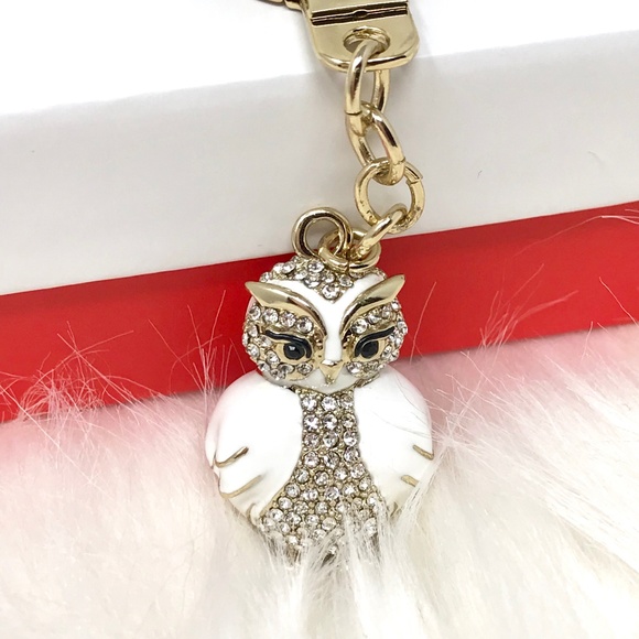 KATE SPADE ♠️ Owl Keychain NWT - Picture 2 of 4